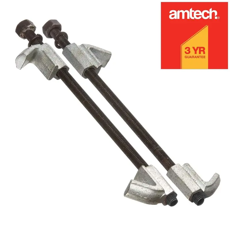 Heavy-Duty Coil Spring Compressor Set For Automotive Suspension | 2-Piece Kit With 3-Year Warranty 1