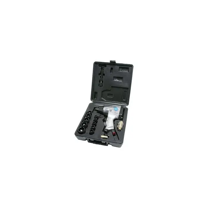 Hilka 17-Piece 1/2" Air Impact Wrench Kit – Industrial Grade (85151617) 1