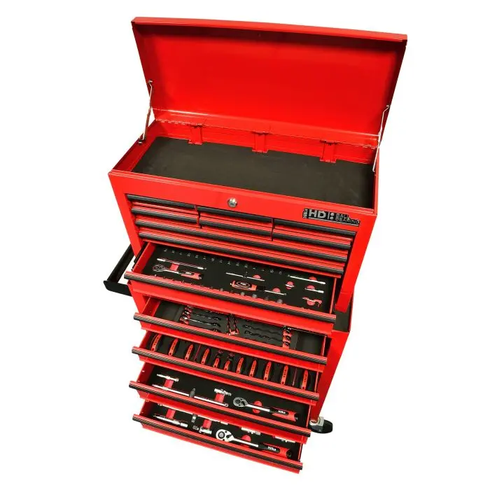 Hilka 186-Piece Eva Tool Set In 14-Drawer Chest-And-Trolley System (Tke186) 1