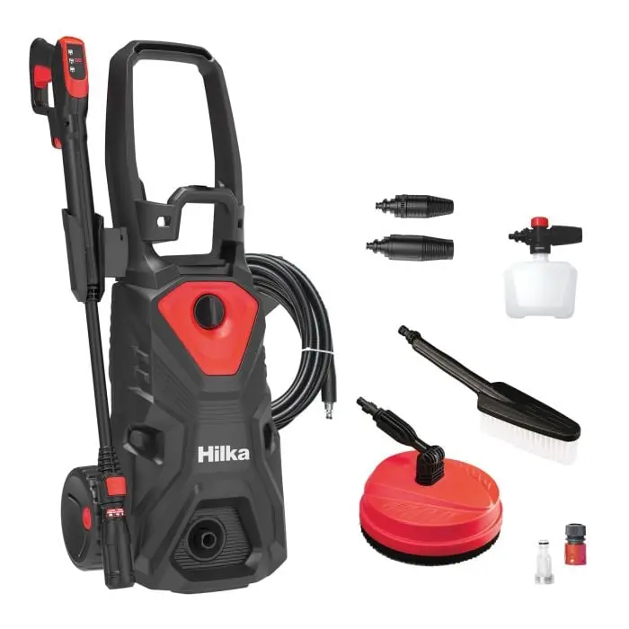 Hilka 2000W Variable-Pressure Power Washer – Model 91052000 1