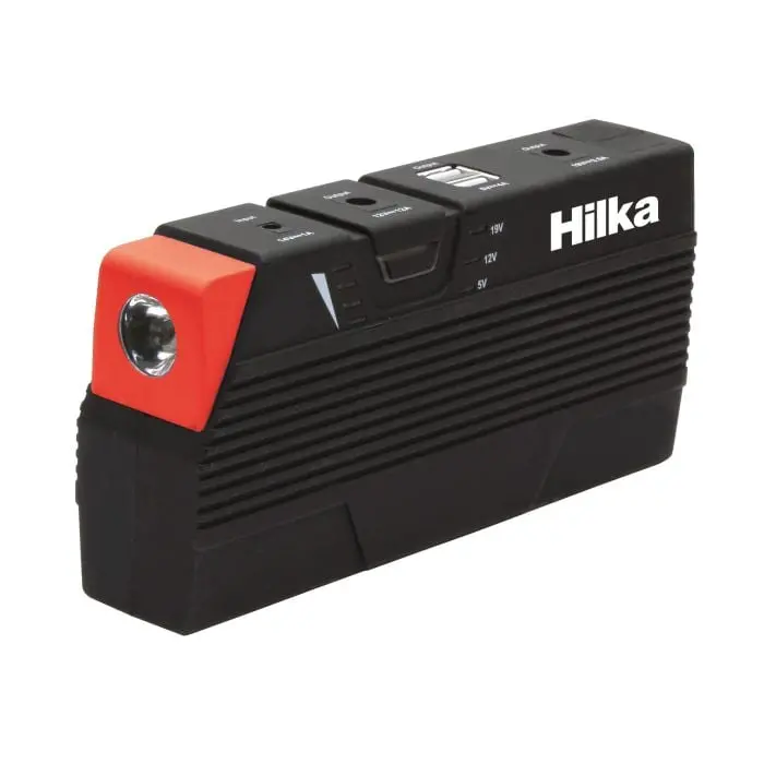 Hilka 600A Portable Jump Starter & Power Bank – Emergency Car Battery Booster, Model 83850600 1