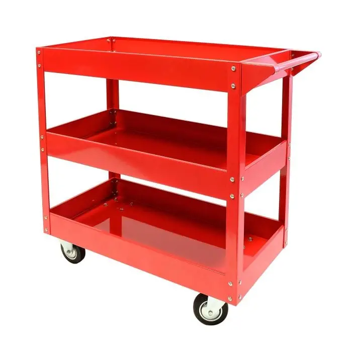 Hilka 82695010 – Mobile 3-Tier Service Cart For Workshops 1
