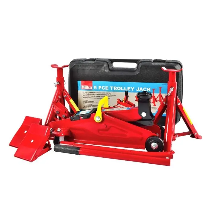 Hilka 82930240 – Complete 2-Tonne Trolley Jack Kit With Carry Case 1