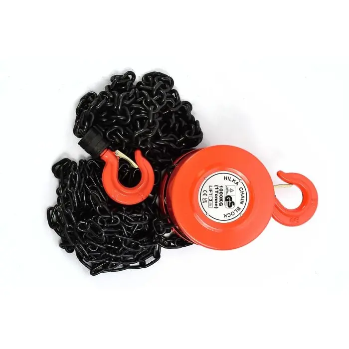 Hilka 84991000 – 1000Kg Manual Chain Block Hoist 1