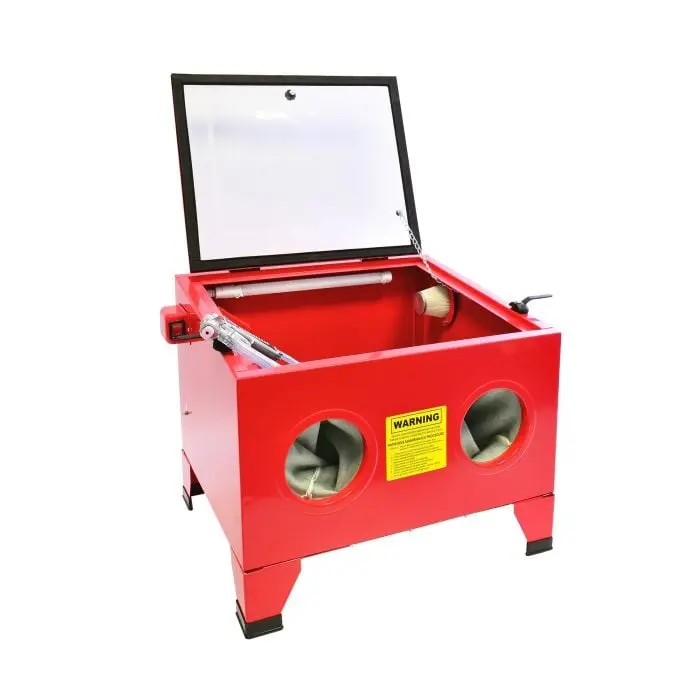 Hilka 84995000 Enclosed Sandblasting Cabinet System 1