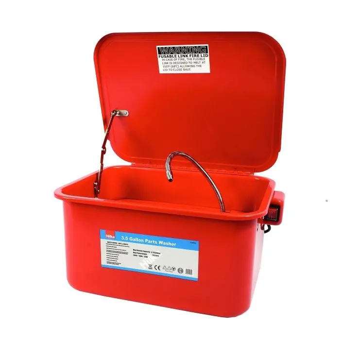 Hilka 84995505 – Bench-Mounted Parts Washer With Drain System 1