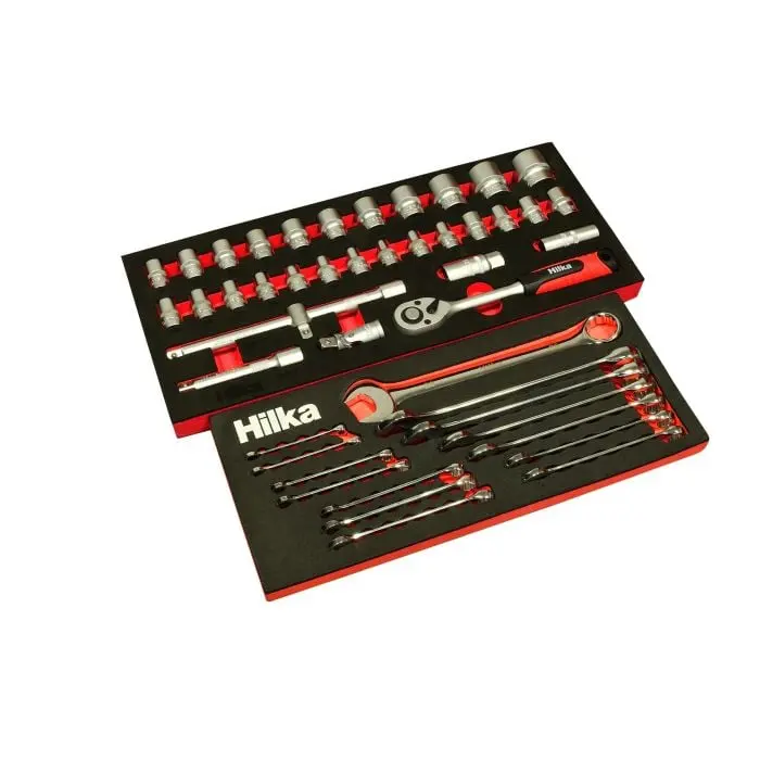 Hilka Evakit46 – 46-Piece Eva-Foam Organized Tool Kit 1