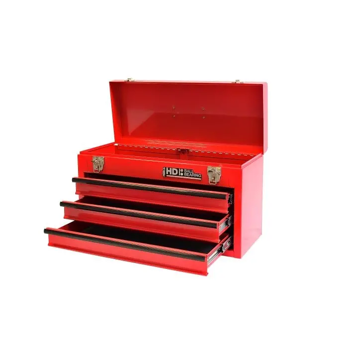Hilka G201C3Bbs – Compact 3-Drawer Portable Tool Chest 1