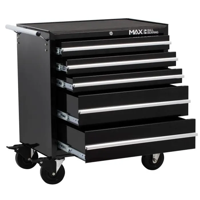 Hilka Pmt110 Professional 5-Drawer Rollaway Workshop Cabinet 1