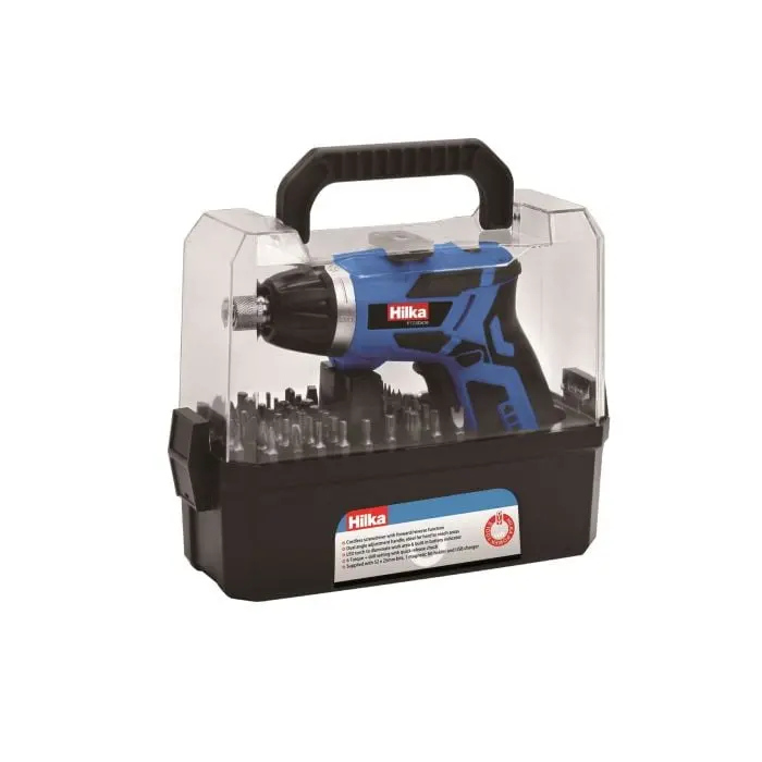 Hilka Ptcsdk36 3.6V Li-Ion Cordless Screwdriver Kit 1