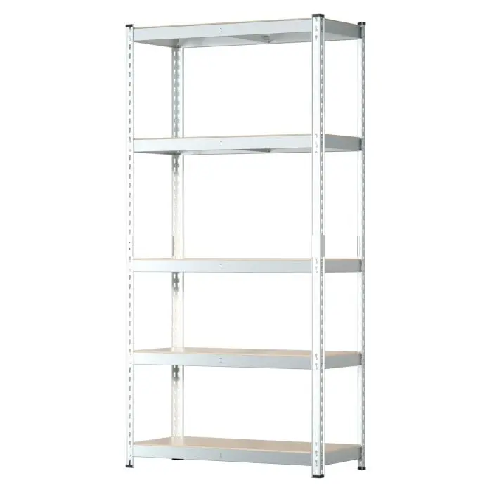 Hilka Shg5175 Five-Tier 175Kg Boltless Industrial Shelving Unit 1
