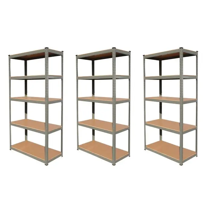 Hilka Shp5265X3 Boltless 5-Tier Industrial Shelving – 265Kg Capacity 1