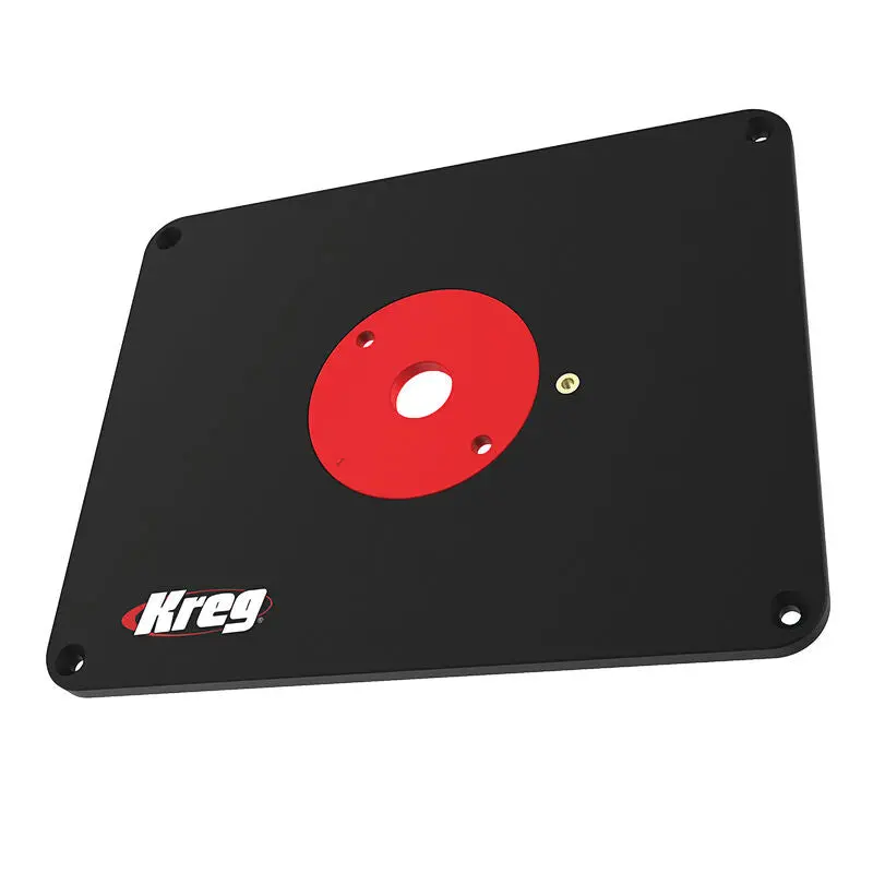 Kreg Precision Router Table Insert Plate With Level-Loc Rings – Prs4038 (Non-Predrilled) 1