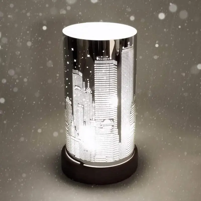 Luxa Frosties Led City Lamp – Icy Urban Nightlight With Cool-Tone Glow And Snowy Aesthetic 1