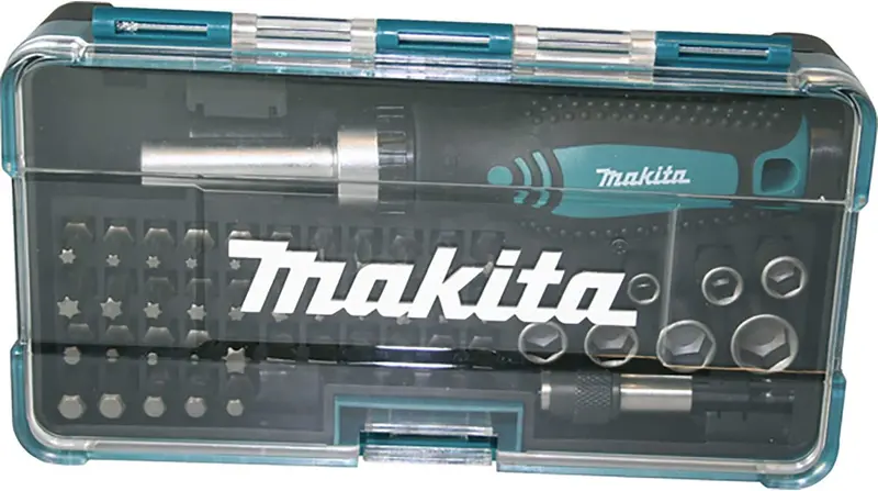 Makita B-36170 47-Piece Ratchet And Bit Combo Set 1