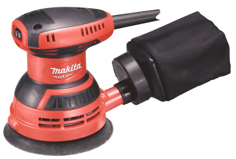 Makita M9204/2 125 Mm Random Orbit Sander – Red & Black 1
