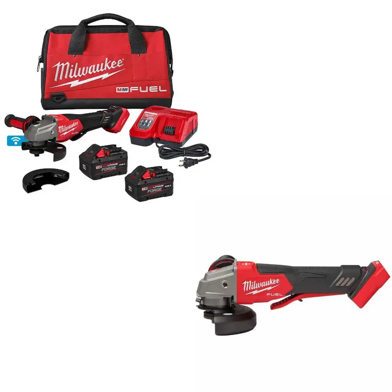 Milwaukee 3672-22 Grinder Kit With Complimentary Variable-Speed Grinder 1