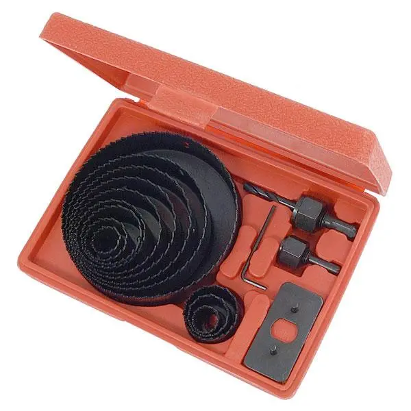 Neilsen Ct0350 16-Piece Hole Saw Kit – Bmc Storage Case, Bi-Metal Blades For Wood & Metal 1
