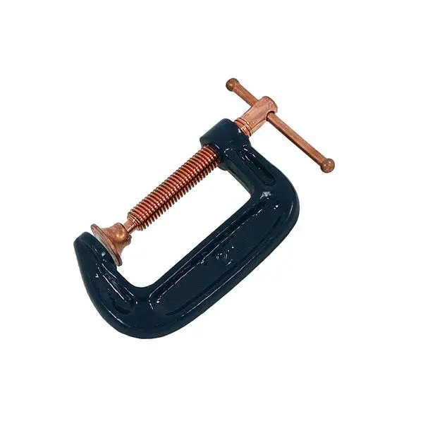 Neilsen Ct0361 2-Inch (50 Mm) Precision G-Clamp – Fine-Thread Adjustment, Compact Grip 1