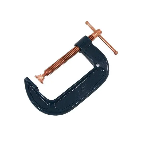 Neilsen Ct0363 4-Inch Heavy-Duty G-Clamp – Cast Iron Body, 100 Mm Throat Depth 1