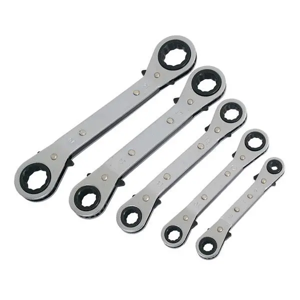 Neilsen Ct1624 5-Piece Offset Ratchet Ring Spanner Set 1