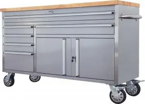 Neilsen Ct1973 60-Inch Stainless Steel Rolling Workbench – Industrial-Strength Design 1