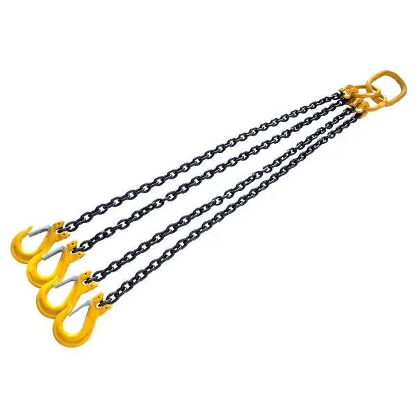 Neilsen Ct2064 Ce-Certified 4-Leg Chain Sling — 1-Meter, 4-Ton Capacity 1