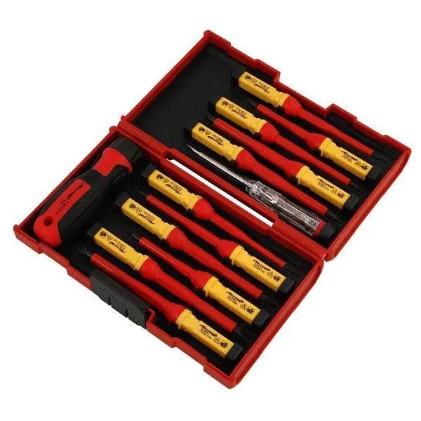 Neilsen Ct3794 1000V Vde-Certified Insulated Screwdriver Set – Safety-Tested For Electrical Work 1