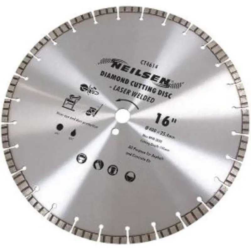 Neilsen Ct4614 16-Inch All-Purpose Diamond Cutting Disc – 400Mm Trade Grade 1