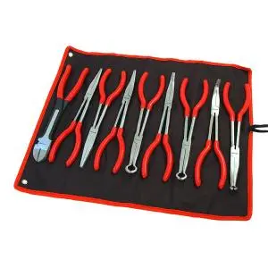Neilsen Ct5333 9-Piece Hose Ring Pliers Set – 11-Inch Precision Tools 1