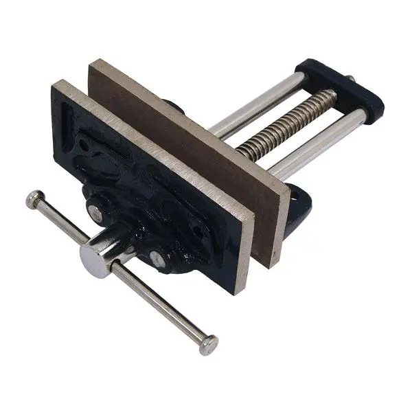 Nielsen Ct1244 No. 6 Carpentry Bench Vice – Cast Iron Body With Swivel Base 1