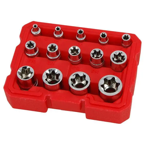 Nielsen Ct1261 14-Piece E-Torx Socket Set – For Automotive And Industrial Fasteners 1