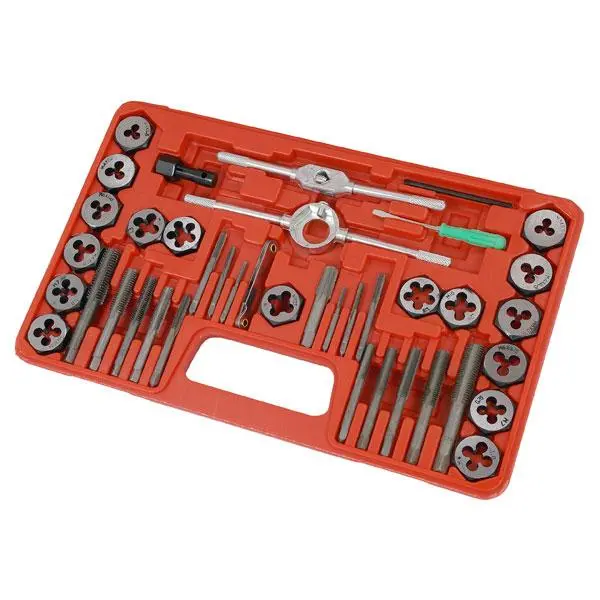 Nielsen Ct1426 Comprehensive 40-Piece Tap And Die Set – Metric & Imperial Sizes 1