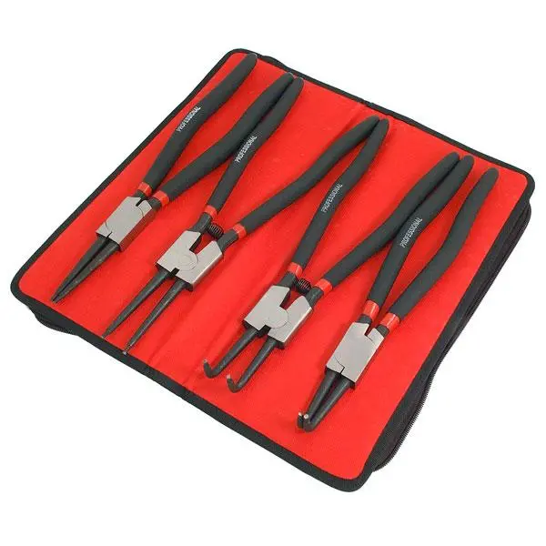 Nielsen Ct2337 4-Piece Circlip Plier Set – 13-Inch Heavy-Duty Construction 1