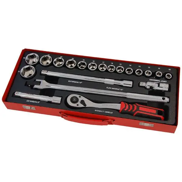 Nielsen Ct2776 20-Piece 1/2-Inch Drive Socket And Bit Set 1
