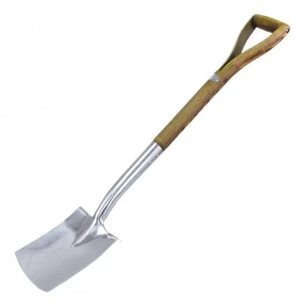 Rolson 82623 Stainless Steel Digging Spade With Traditional Ash Handle 1
