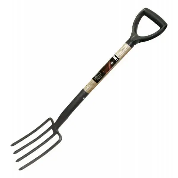 Rolson 82642 Ergonomic Border Fork With Natural Ash Handle 1