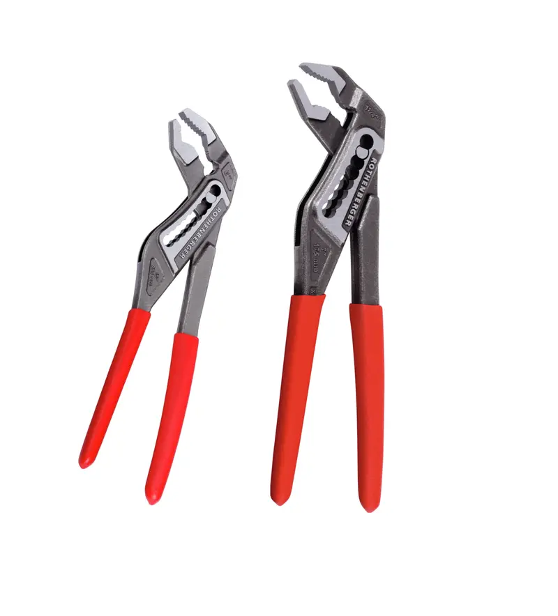 Rothenberger Rogrip M Pliers Twin Pack – 7-Inch & 10-Inch Ergonomic Grip Pliers 1