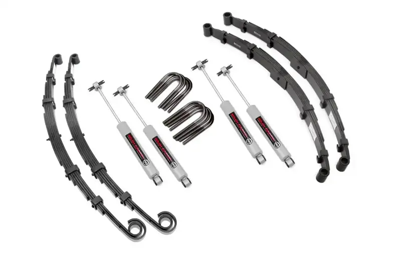 Rough Country 60030 Full Suspension Lift Kit – Includes Performance Shocks And Hardware 1