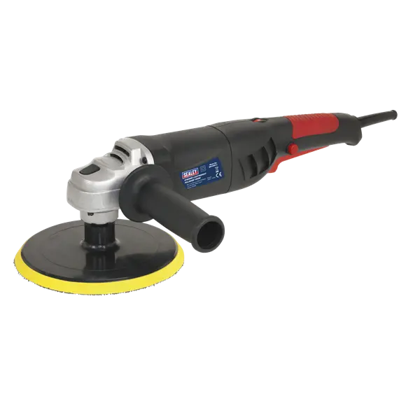Sealey 1100W Lightweight Orbital Polisher – 180Mm Pad, 230V 1