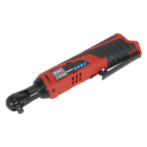 Sealey 12V Cordless Ratchet Wrench – 3/8" Square Drive, Bare Tool 1