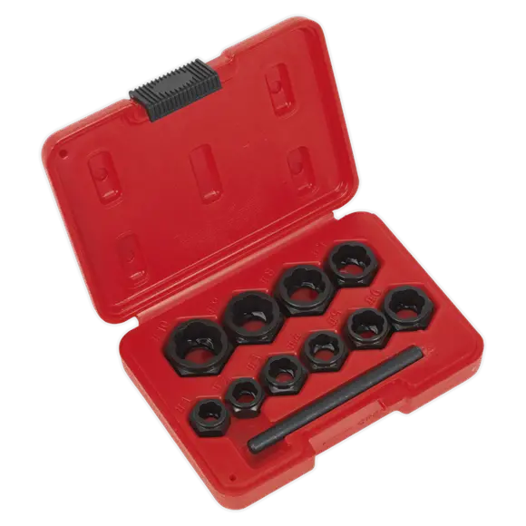 Sealey Ak8183 11-Piece Spanner-Style Bolt Extractor Set 1