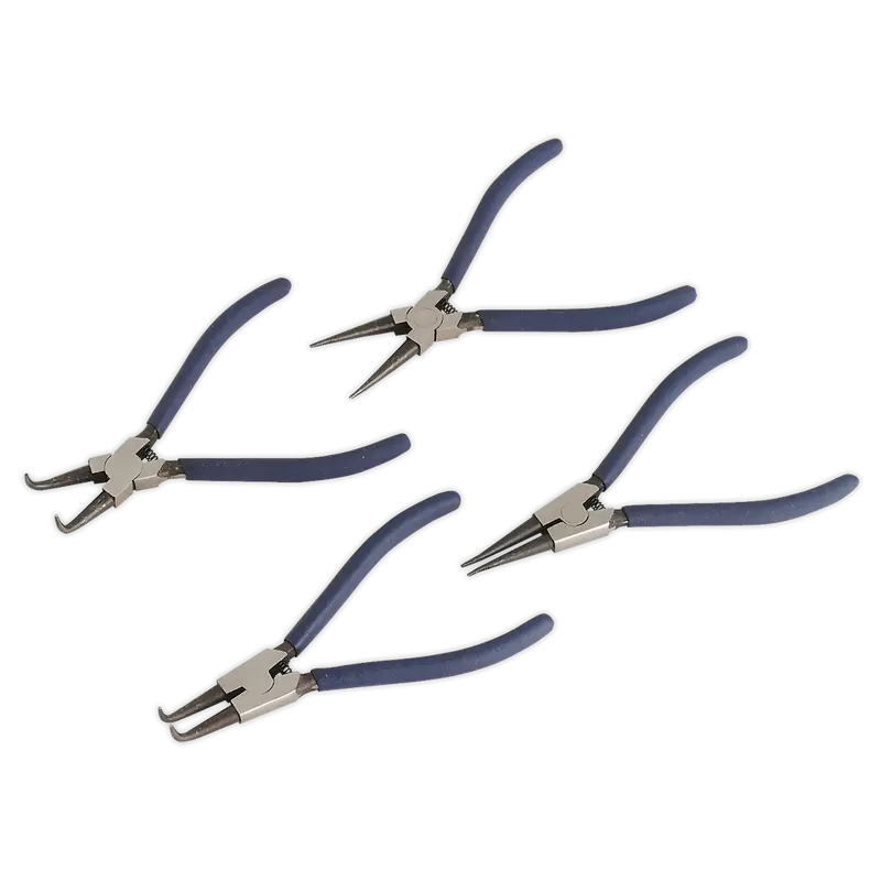 Sealey Ak8440 4-Piece Circlip Plier Set – 19Mm To 60Mm Range 1