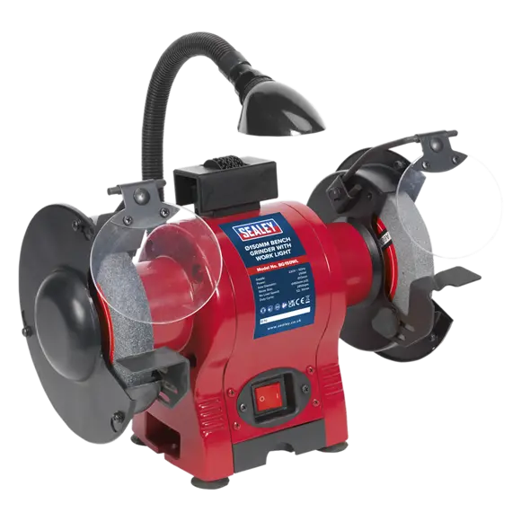 Sealey Bg150Wl 150Mm Bench Grinder With Built-In Work Light – 250W 1