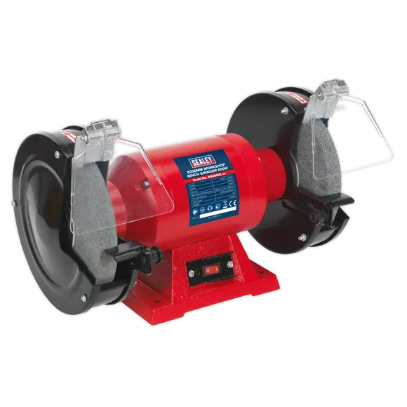 Sealey Bg200Xl 200Mm Bench Grinder – 600W High-Power Model 1