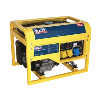 Sealey Gg7500 6000W Petrol Generator – 13 Hp 4-Stroke, Dual Voltage (110/230V) 1