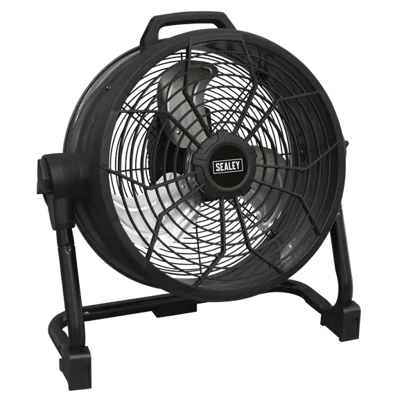 Sealey Hvd16C Sv20 Series 16" Rechargeable/Ac Drum Fan – 20V & 230V Compatible 1