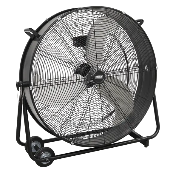 Sealey Hvd30 Industrial Drum Fan – 30-Inch High-Velocity Air Mover, 230V 1