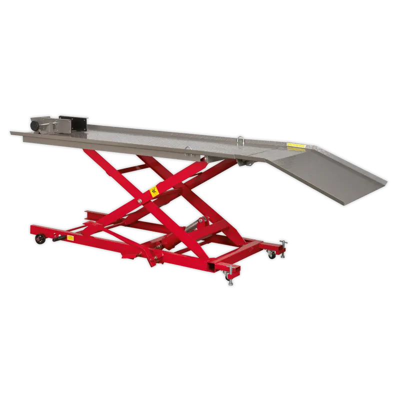 Sealey Mc454 450Kg Hydraulic Motorcycle Lift Table – 2515 X 660Mm Platform 1