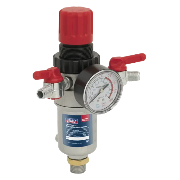 Sealey Sa2Fr Heavy-Duty Air Filter And Regulator Combo Unit 1